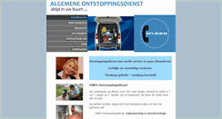 Desktop Screenshot of ontstoppingsdienst.com